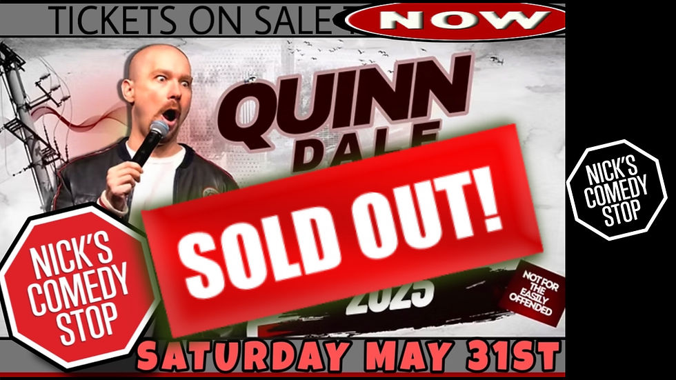 Quinn Dale Live! At Nick's Comedy Stop Boston