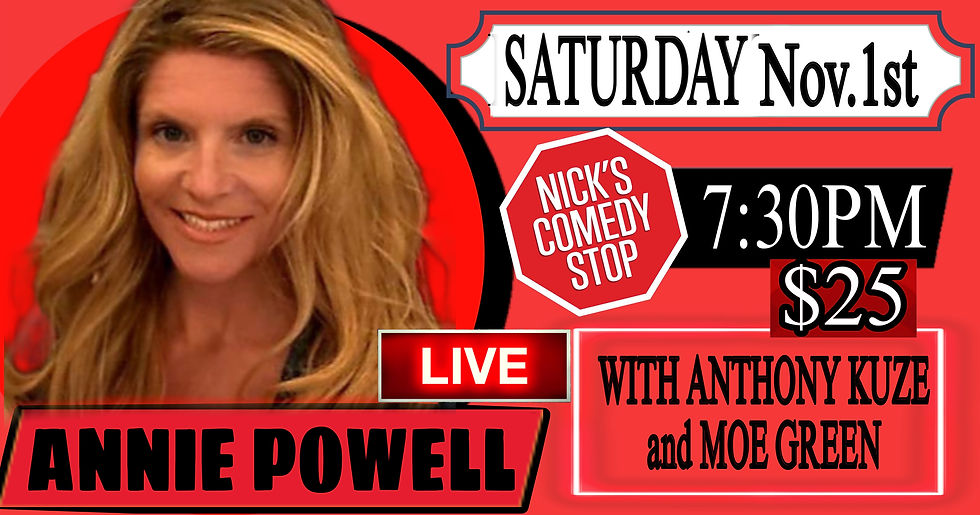 Annie Powell LIVE at Nick’s 11/1