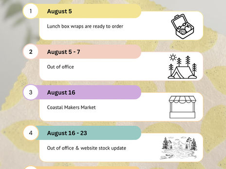 Shipping Times and Important Dates