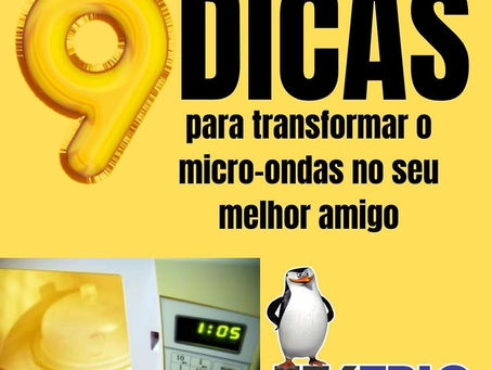 Dicas para você usar muito mais seu microondas!!