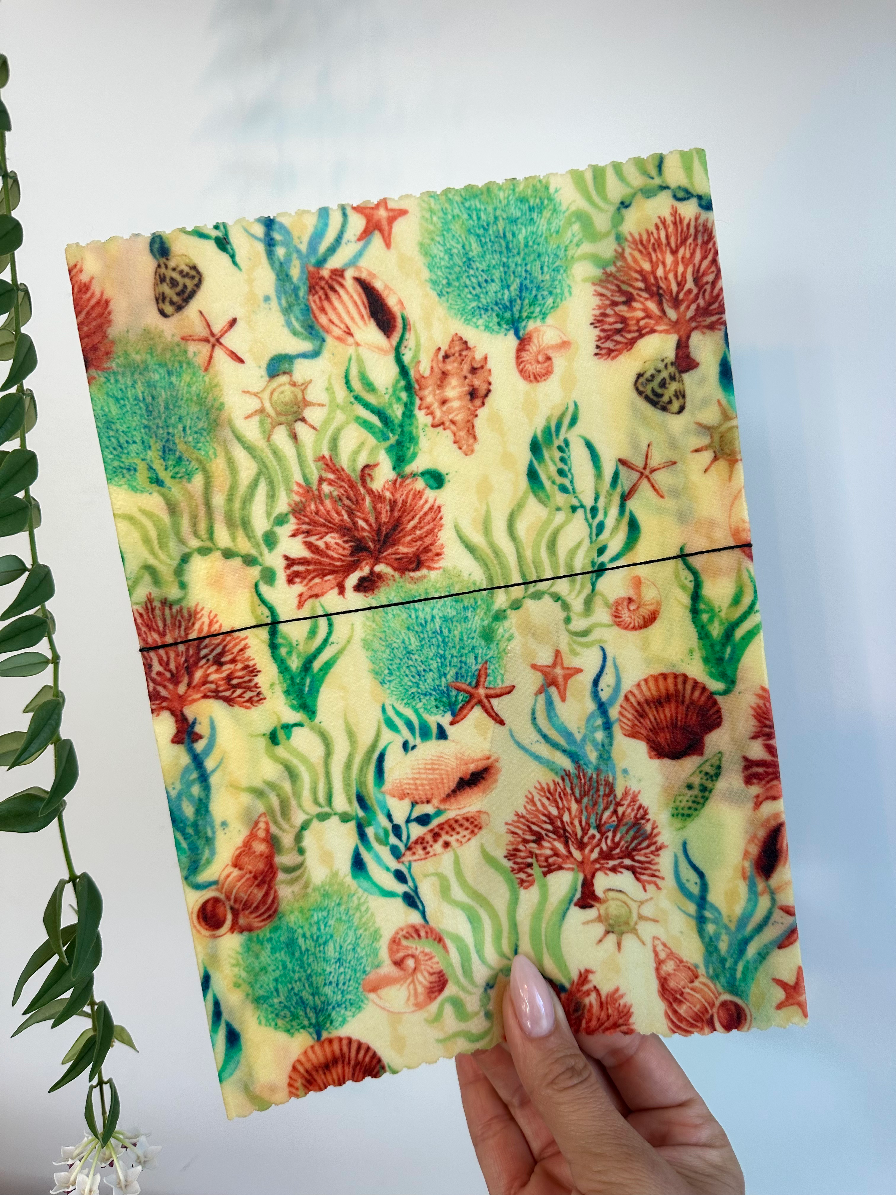 Square Beeswax Wrap 10x10"' – Ocean Theme