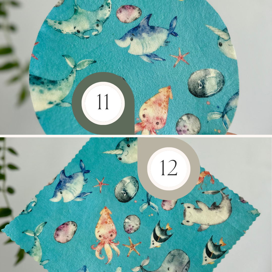 Lunch Box Favourites Beeswax Wraps
