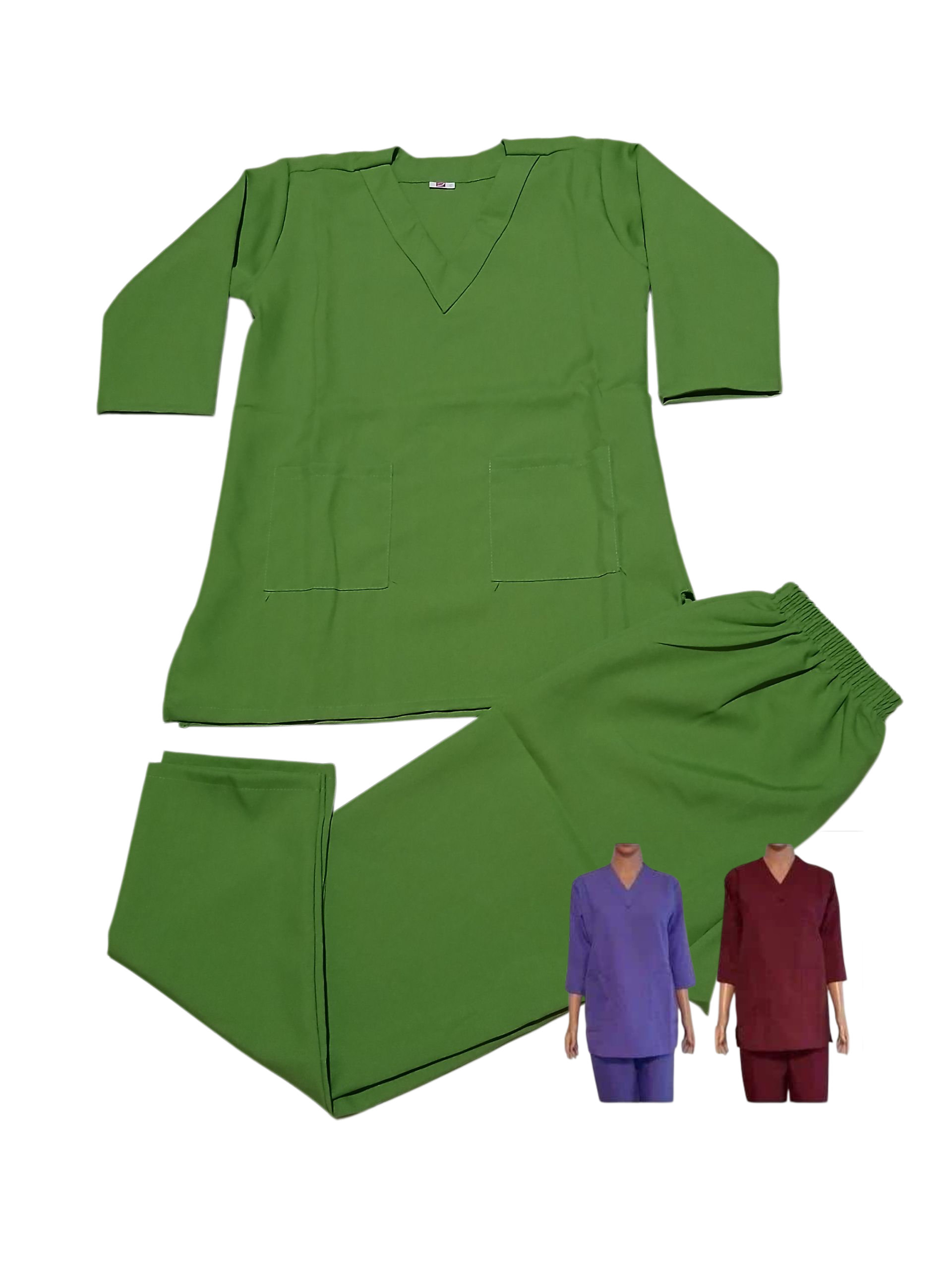 3/4 Sleeve - Green - minimatt