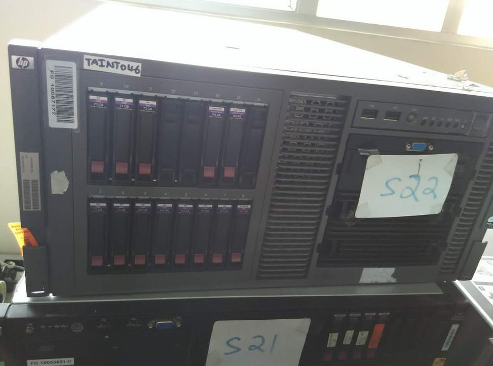 企業級伺服器與網絡儲存設備處置。