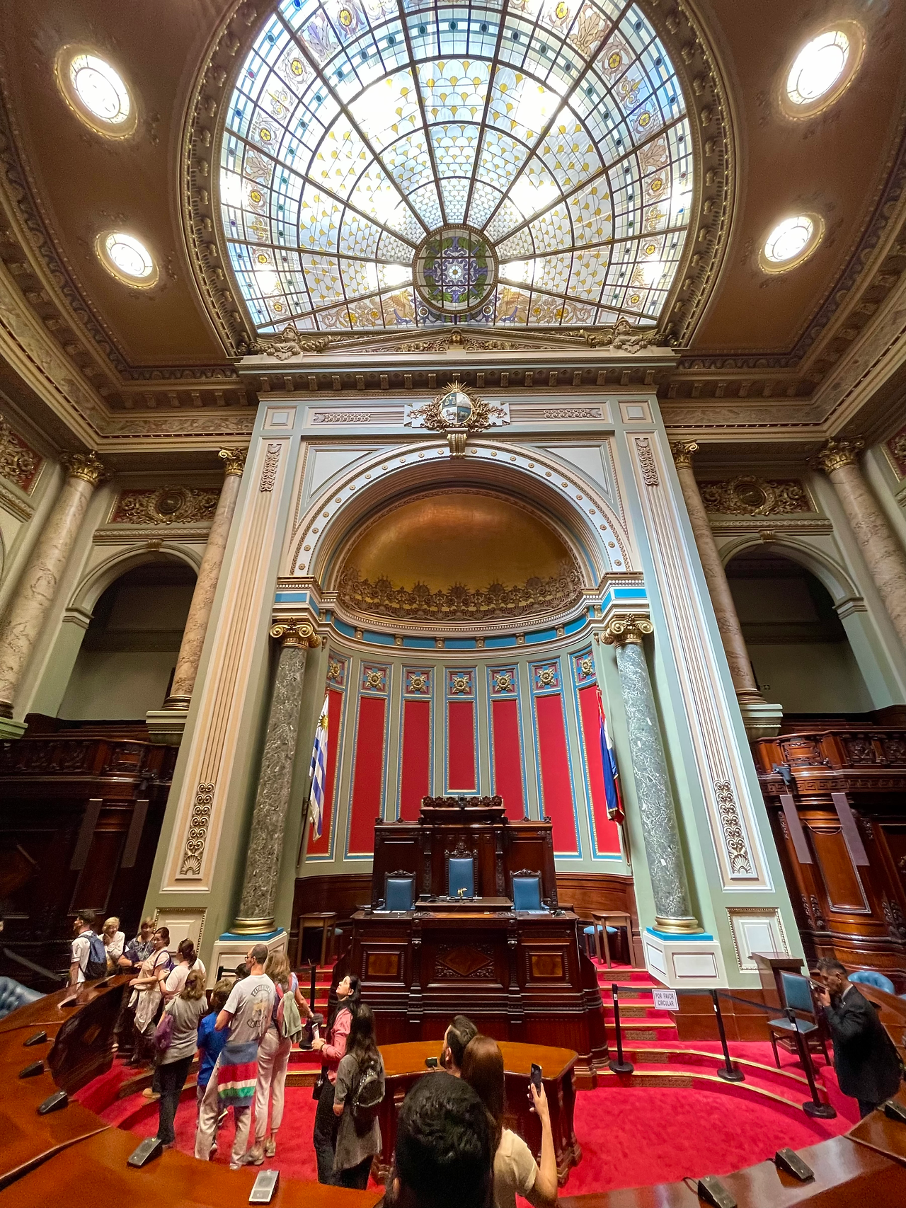 Senate chamber at Palacio Legislativo