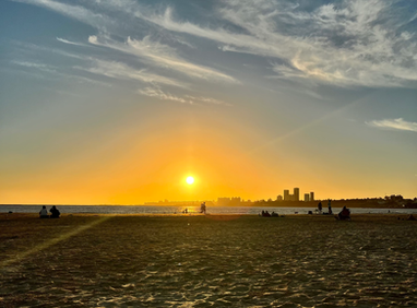 New Years Day at beach C