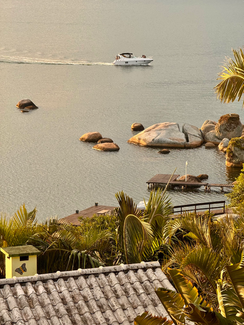 Golden hour on the lagoon