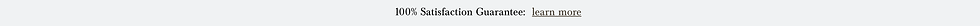 100% Guarantee