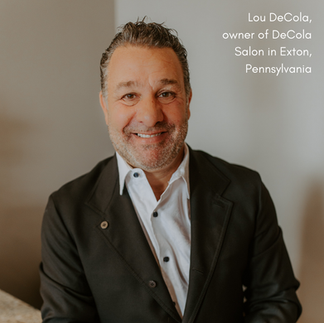 Lou DeCola owner of DeCola Salon