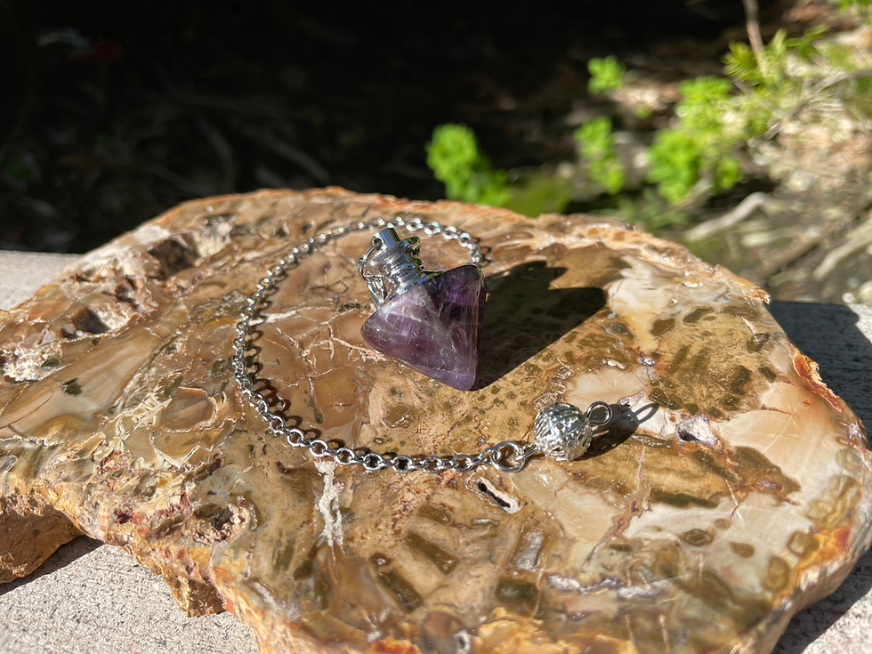 Thumbnail: Amethyst Crystal Pendulum