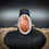 Thumbnail: Sunstone Long Oval Ring - Sterling Silver 