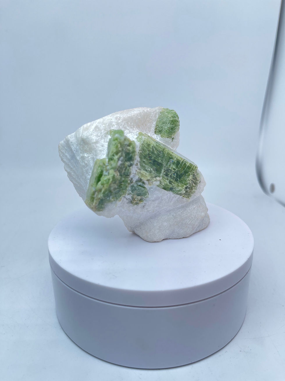 Thumbnail: Green Apatite in Matrix 