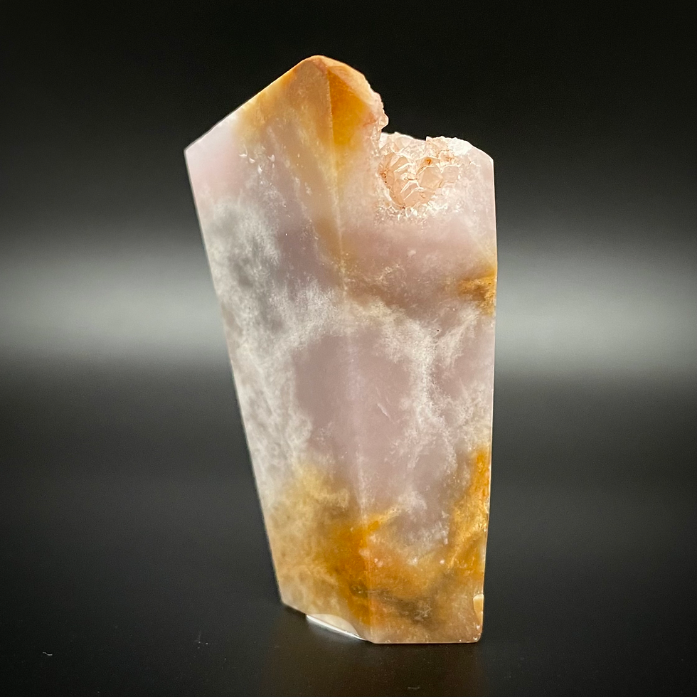 Thumbnail: Flower Agate With Pink Amethyst #17