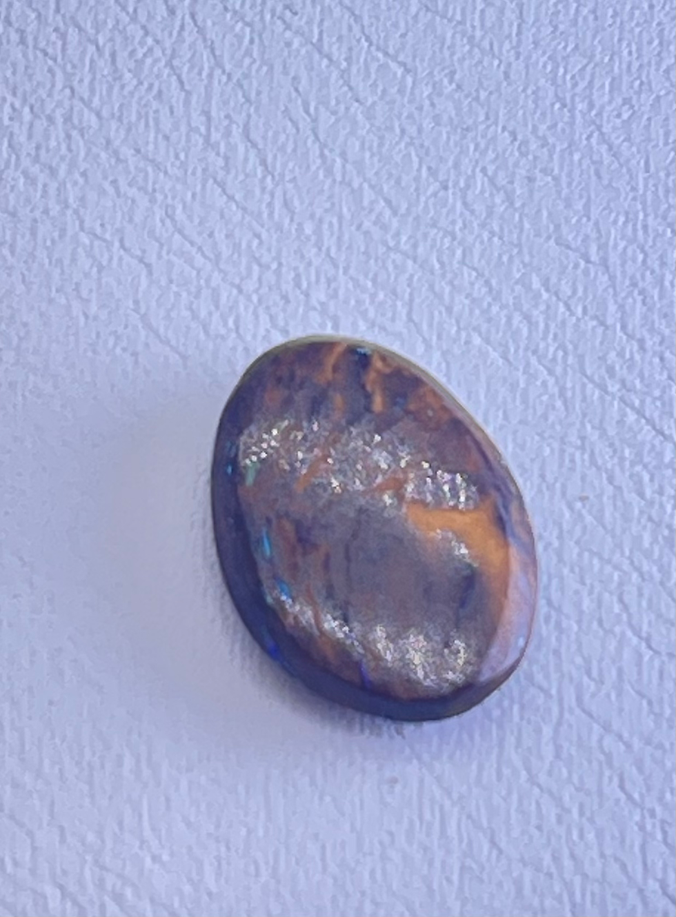 Thumbnail: Natural AUSTRALIA Winton Boulder Opal Stone 4.5 CTs 13MM x 9MM + Video