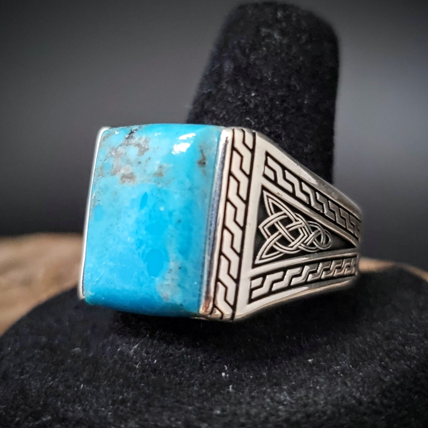 Turquoise Ring - Sterling Silver