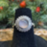 Rose Quartz Ring - Sterling Silver