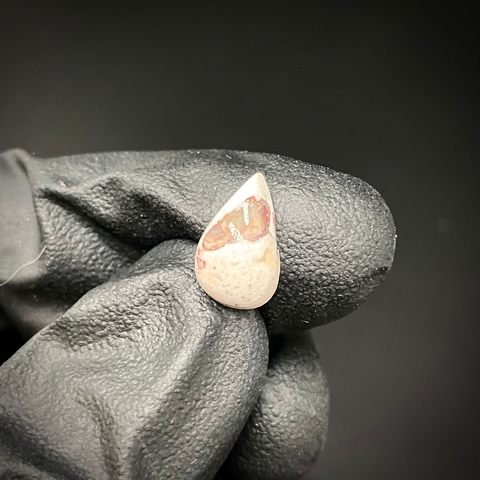 Polished Mexican Fire Opal #2