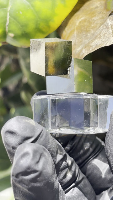 Thumbnail: Pyrite Cube Natural from Spain 