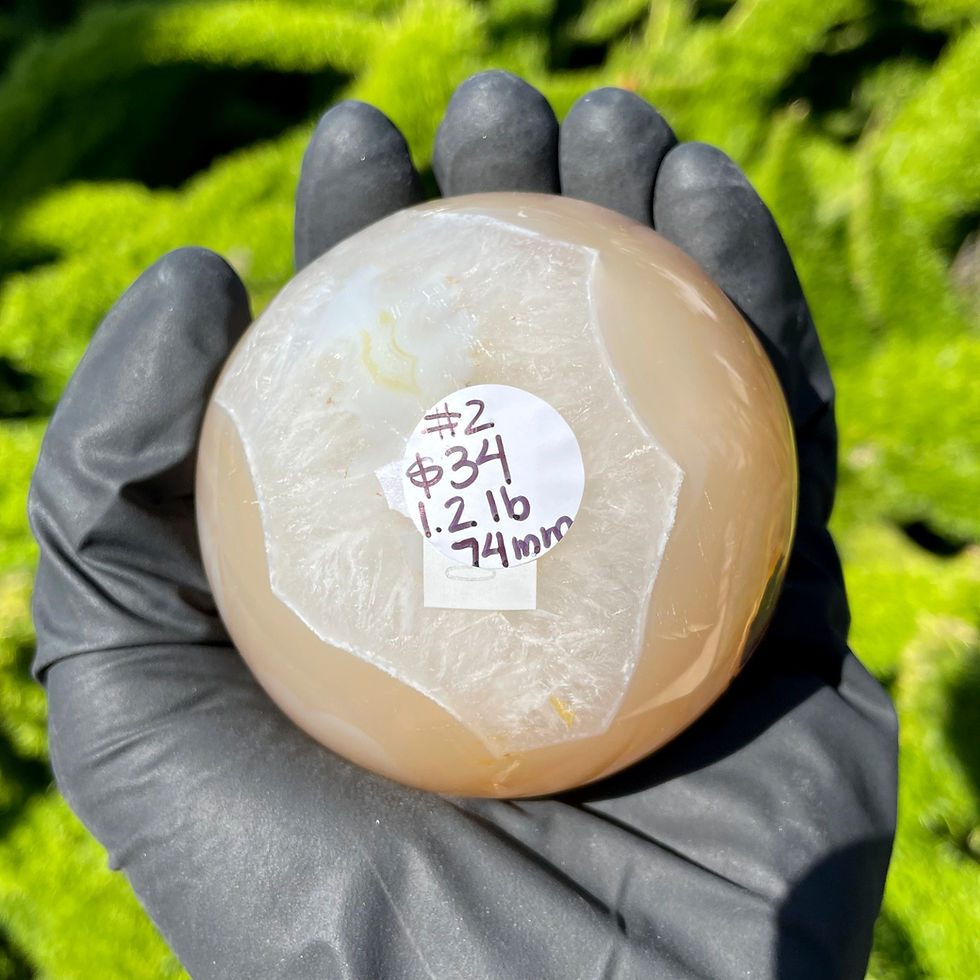 Thumbnail: Flower Agate Sphere #2