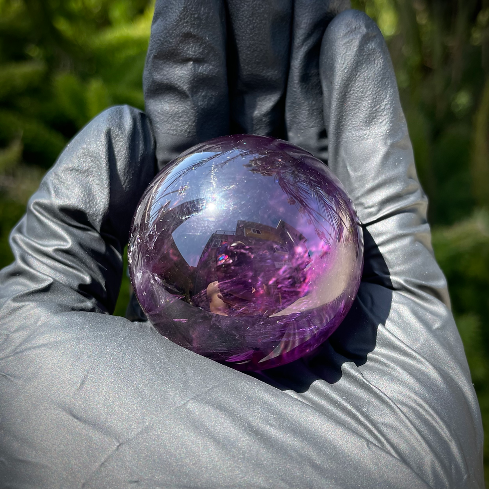 Thumbnail: Ametrine Sphere #6