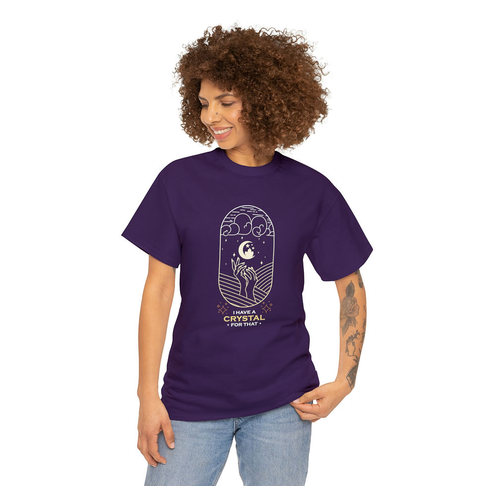 Thumbnail: I Have A Crystal For That - Unisex Heavy Cotton Tee