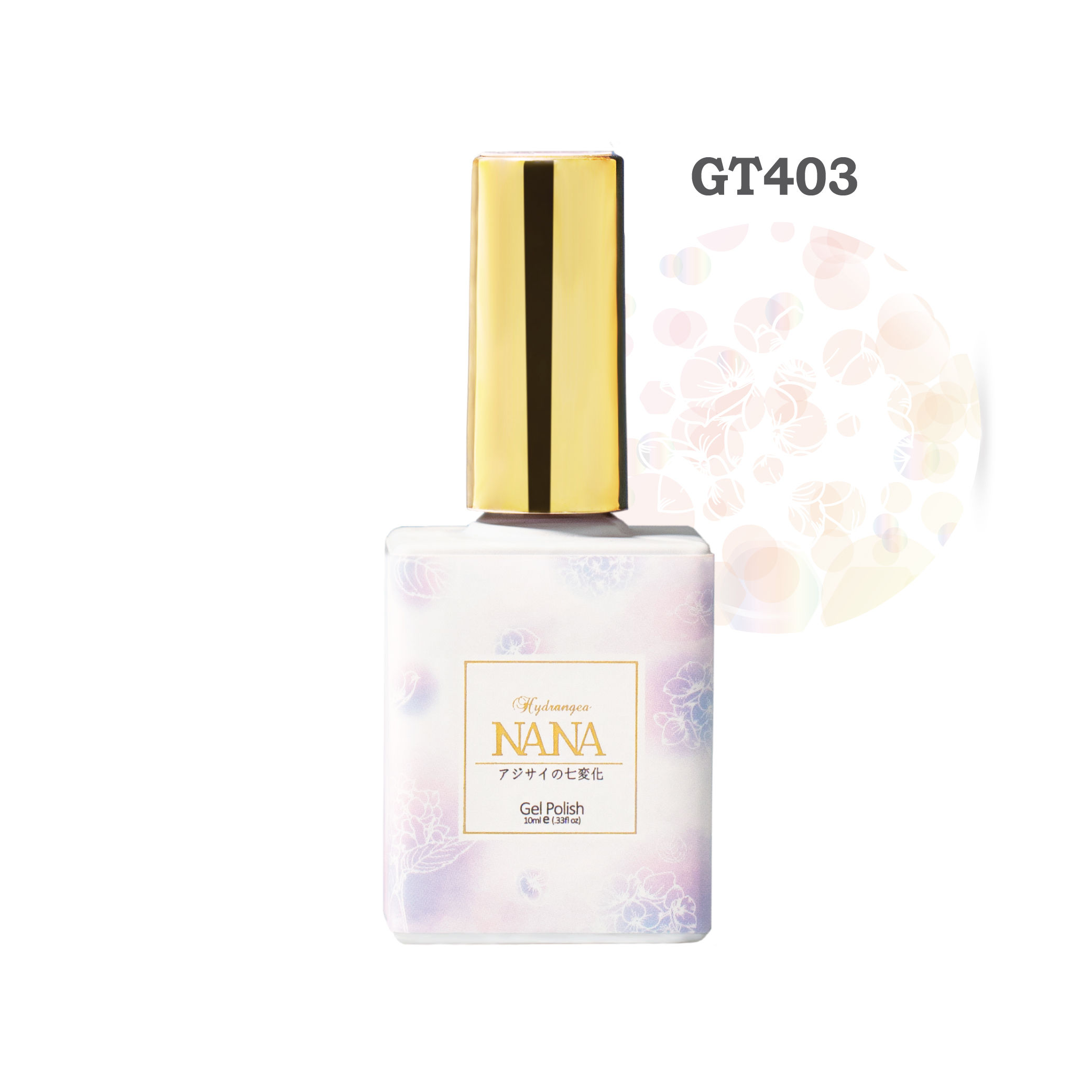 GT403 GLITTER SERIES Cultured 透明幻彩閃片