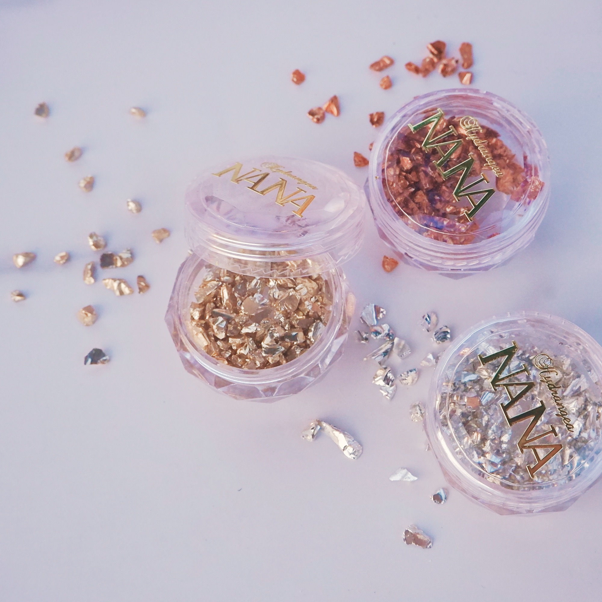 Irregular Metallic Ore 复古金屬不規則碎礦石