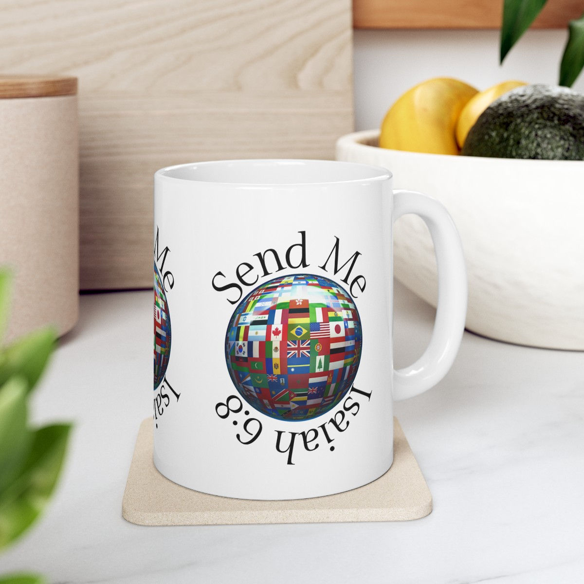 Send Me Isaiah 6:8 Ceramic Mug, (11ounces)