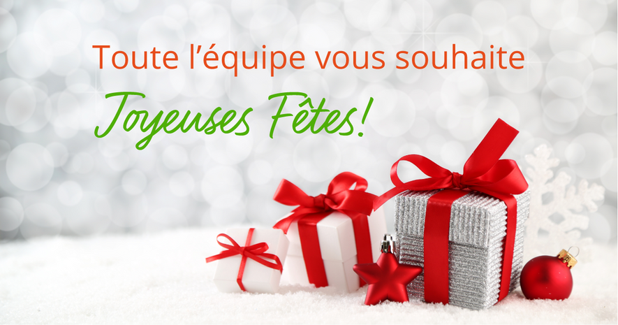 Bonnes fêtes de fin d'année