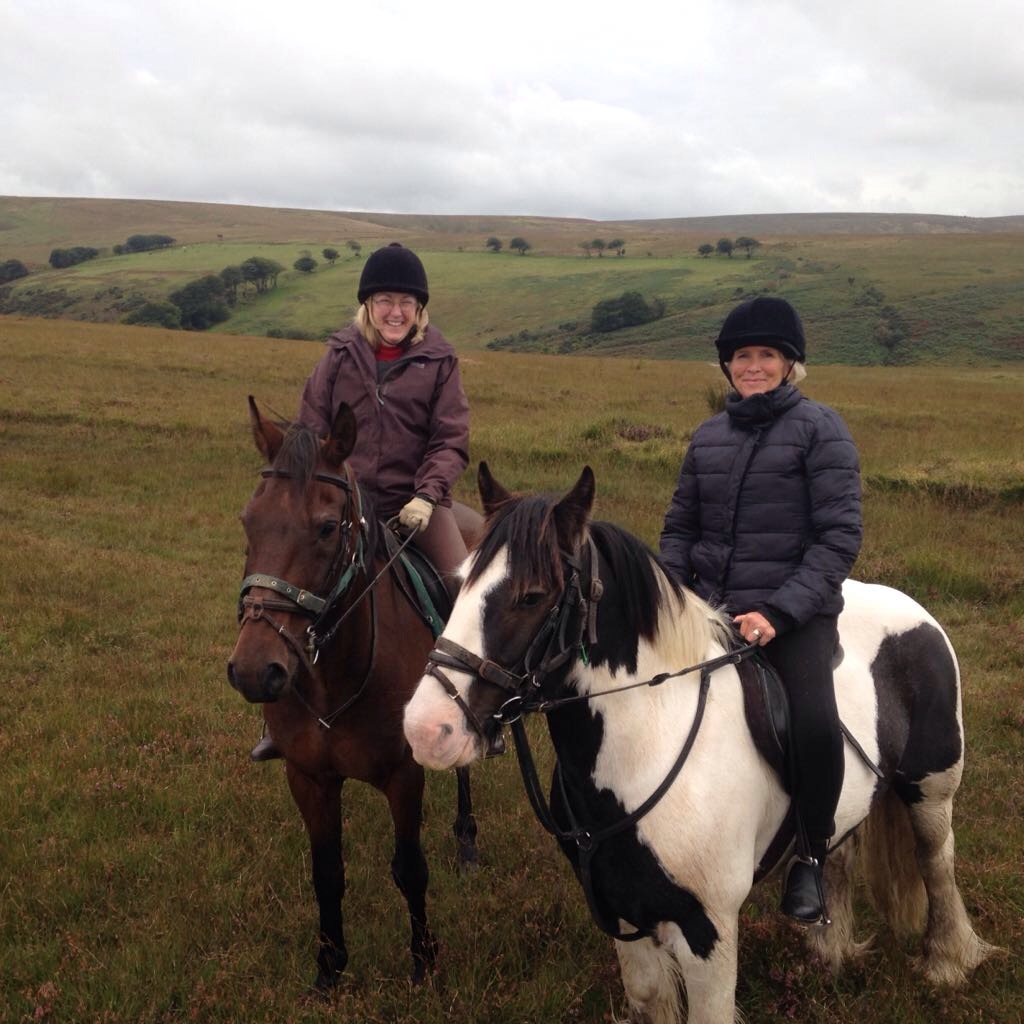 Brendon Manor Horse Riding Escorted Horse Trekking on Exmoor, Devon