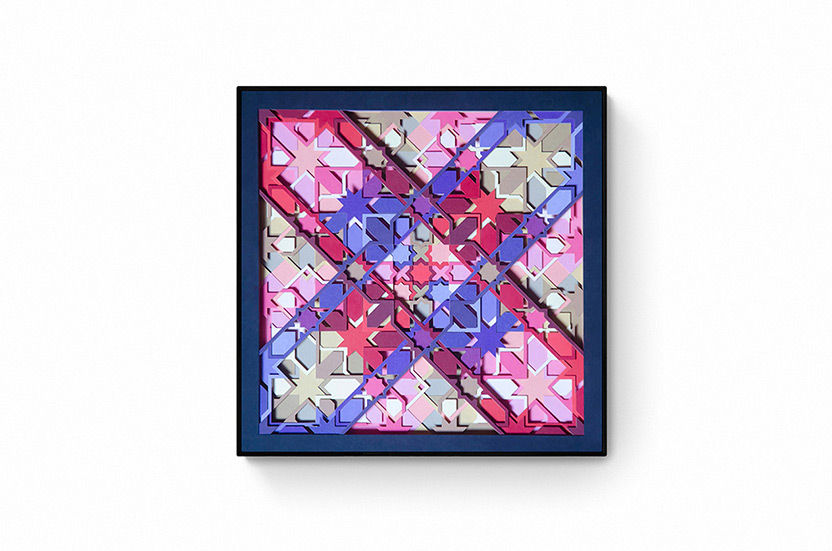 Thumbnail: Kaleidoscopic paper art by Zubin Jhaveri