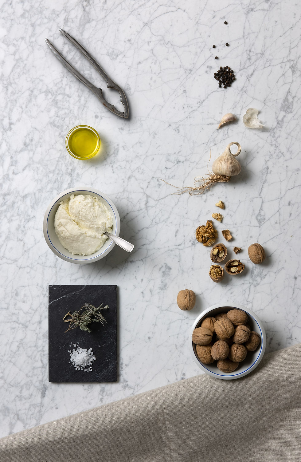 Miniatura: Salsa Di Noci ligure artigianale - ingredienti