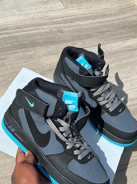 nike af1 mid grey