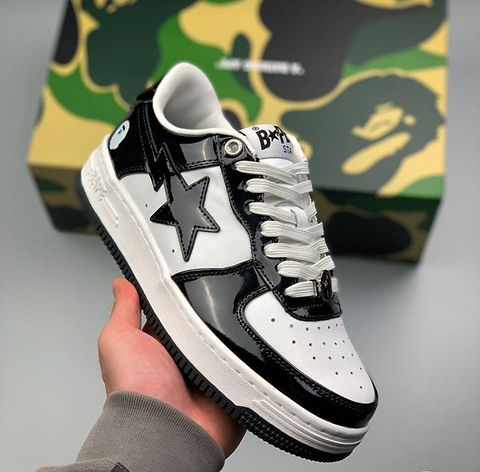 BAPE A Bathing Ape Bape Sta Low Black Toppline Kenya