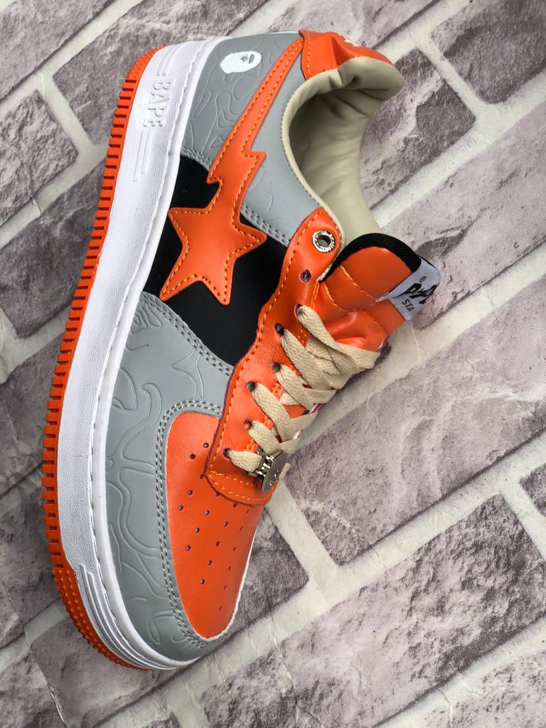 A BATHING APE Bape Sta Low - Orange | Toppline Kenya