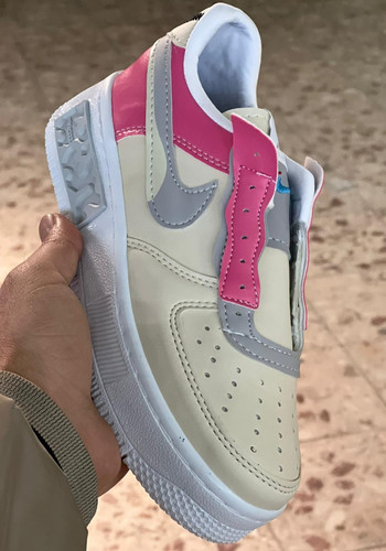 air force 1 shadow grey pink