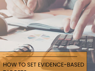 How to set evidence-based targets