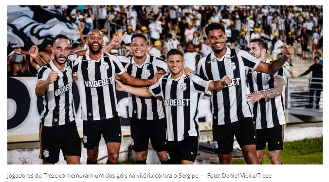 O grito preso na garganta finalmente virou festa. Diante de sua torcida, o Treze reencontrou o caminho das vitórias com autoridade
