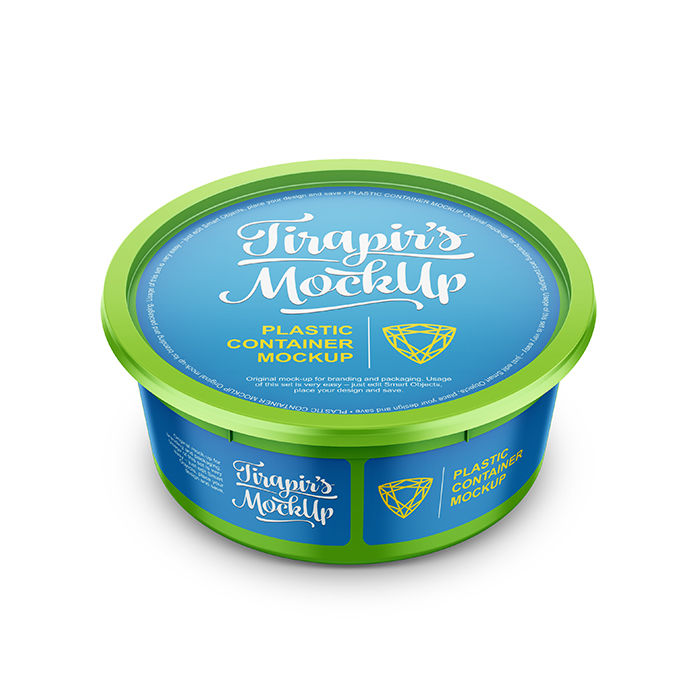 Plastic Container Mock-Up V.2