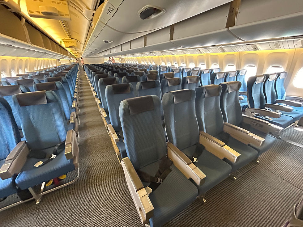 ANA ボーイング777-300に装備されている普通席