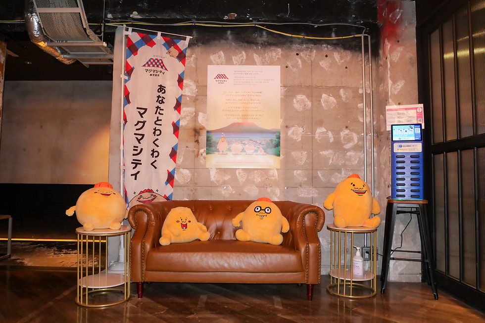 会場内に設けられたフォトブース