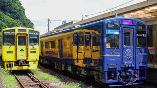 おれんじ食堂 再び指宿枕崎線を特別運転。枕崎駅まで初乗り入れも。