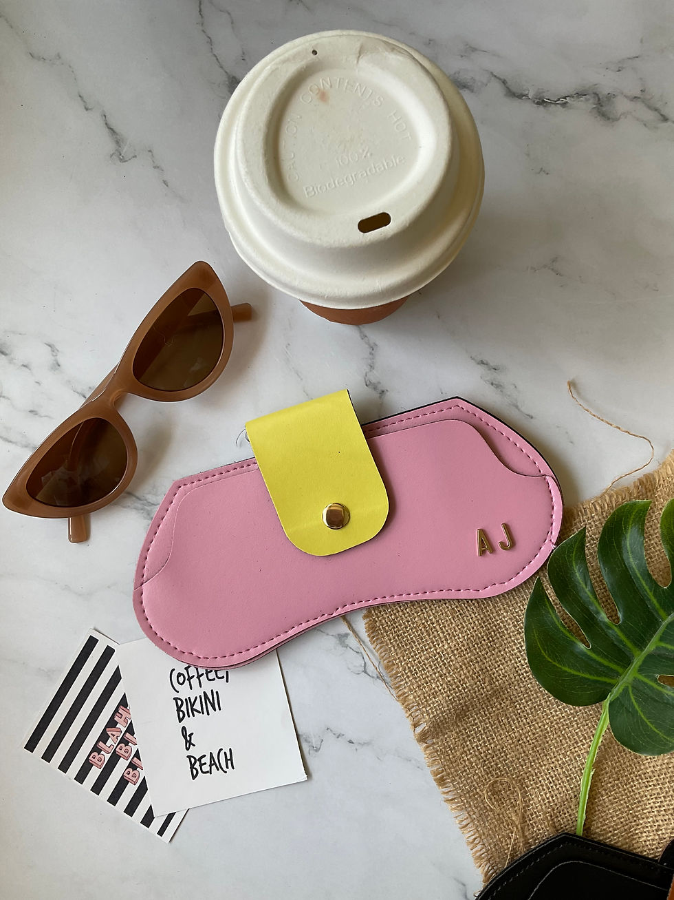 Pink Sunglass Case