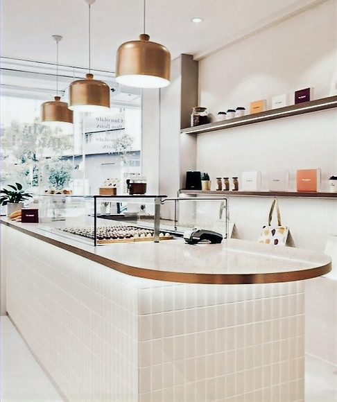 Mr. Bucket Chocolaterie Interior Design