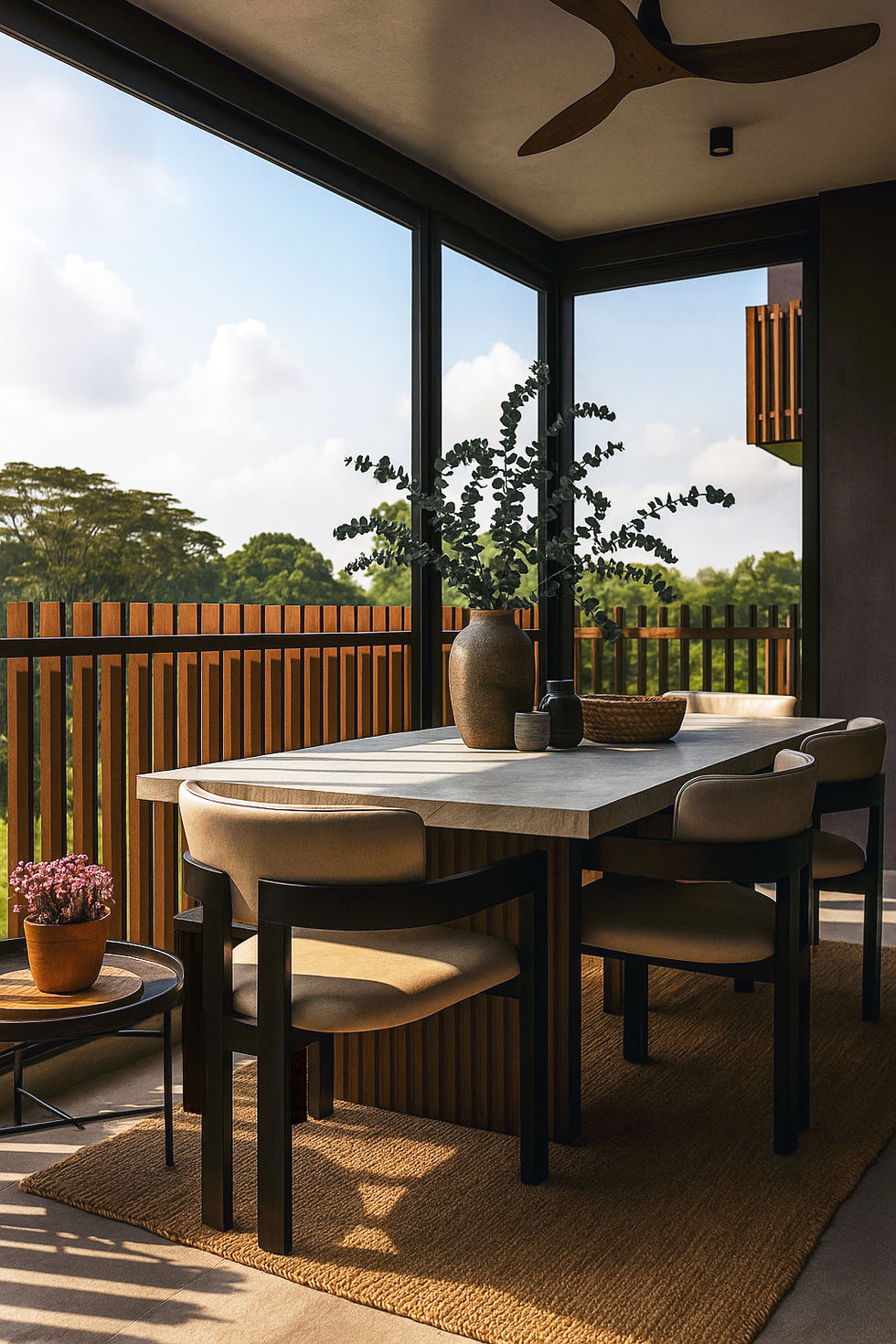 Apartment Sunset_Outdoor Dining