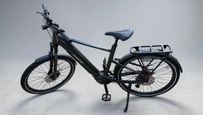 A closer look at a fully assembled Aventon Level4 ADV commuter ebike