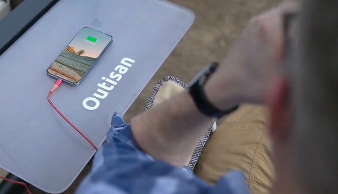 The Outisan has included USB ports in order to charge your spare gadgets.