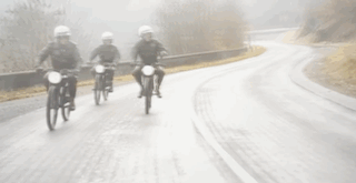 A video of three riders on their PF40 electric mopeds going for a nice ride.