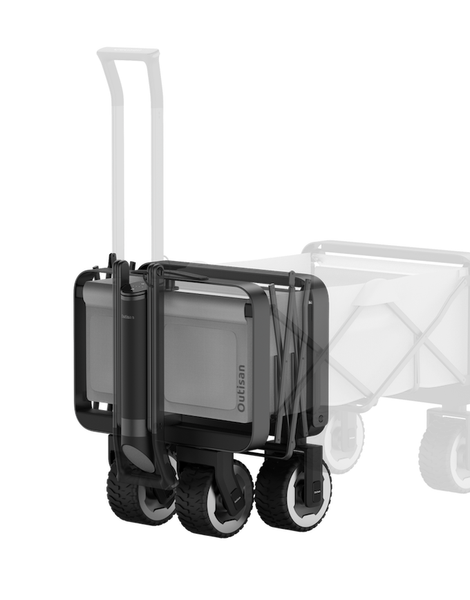 A picture of the folded Outisan