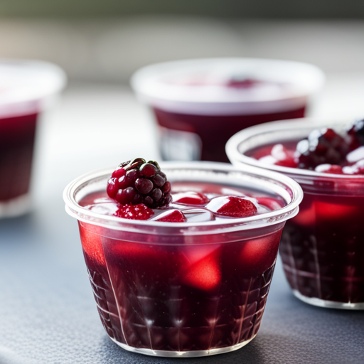 A closer look at a Blackberry Bramble cocktail